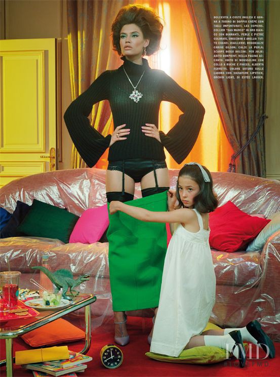 Bianca Balti featured in A Family Portrait, August 2011