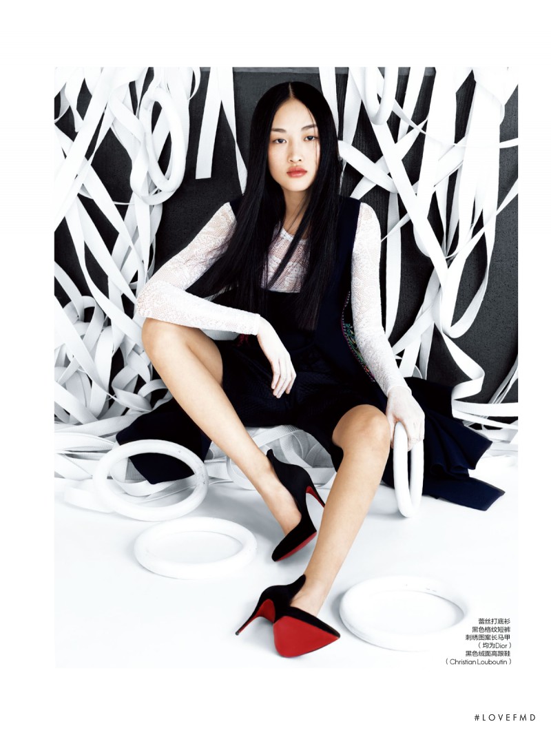 Jing Wen featured in Gym Bunny, March 2015