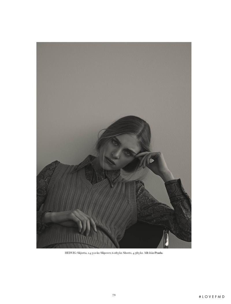 Hedvig Palm featured in The Girls, March 2014