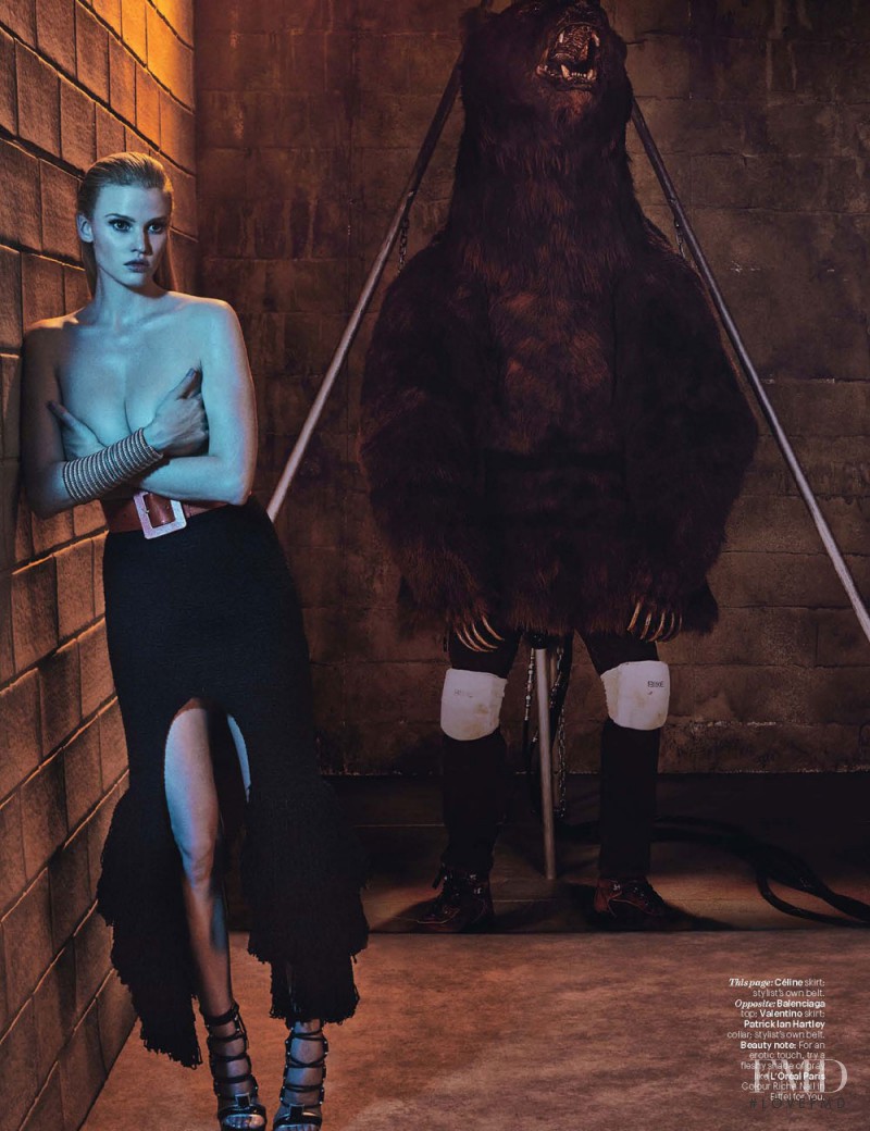 Lara Stone featured in Love Machine, March 2015