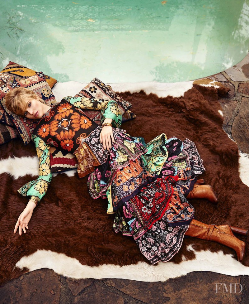Sasha Luss featured in The New Bohemian, March 2015