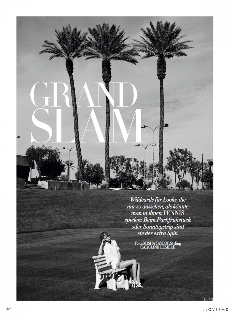 Aline Weber featured in Grand Slam, March 2015