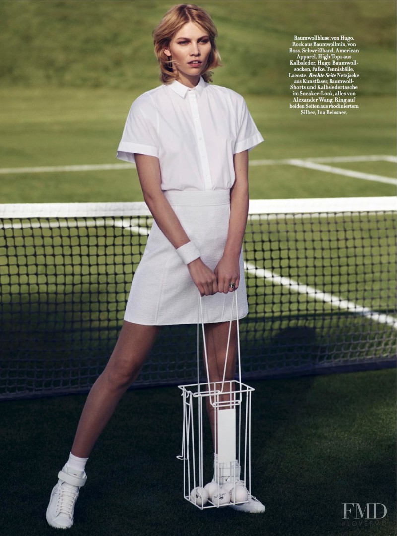 Aline Weber featured in Grand Slam, March 2015