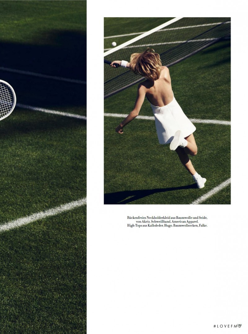 Aline Weber featured in Grand Slam, March 2015