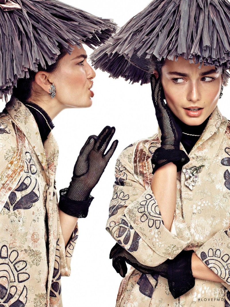 Andreea Diaconu featured in Andreea Diaconu, February 2015