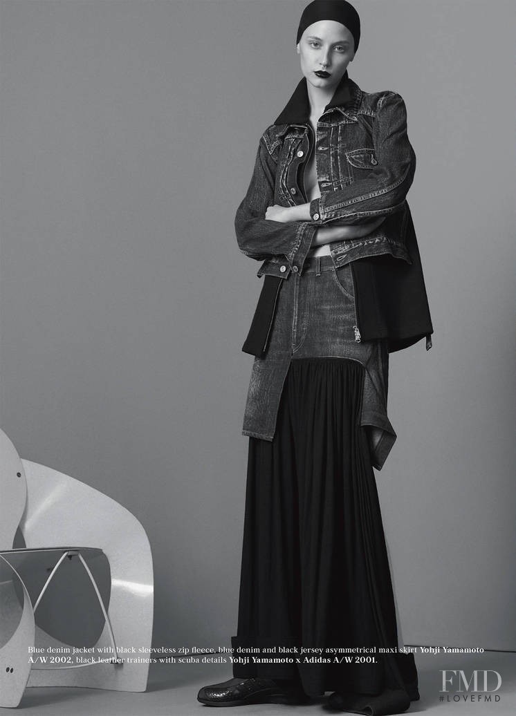 Melina Gesto featured in Yohji Yamamoto, March 2015