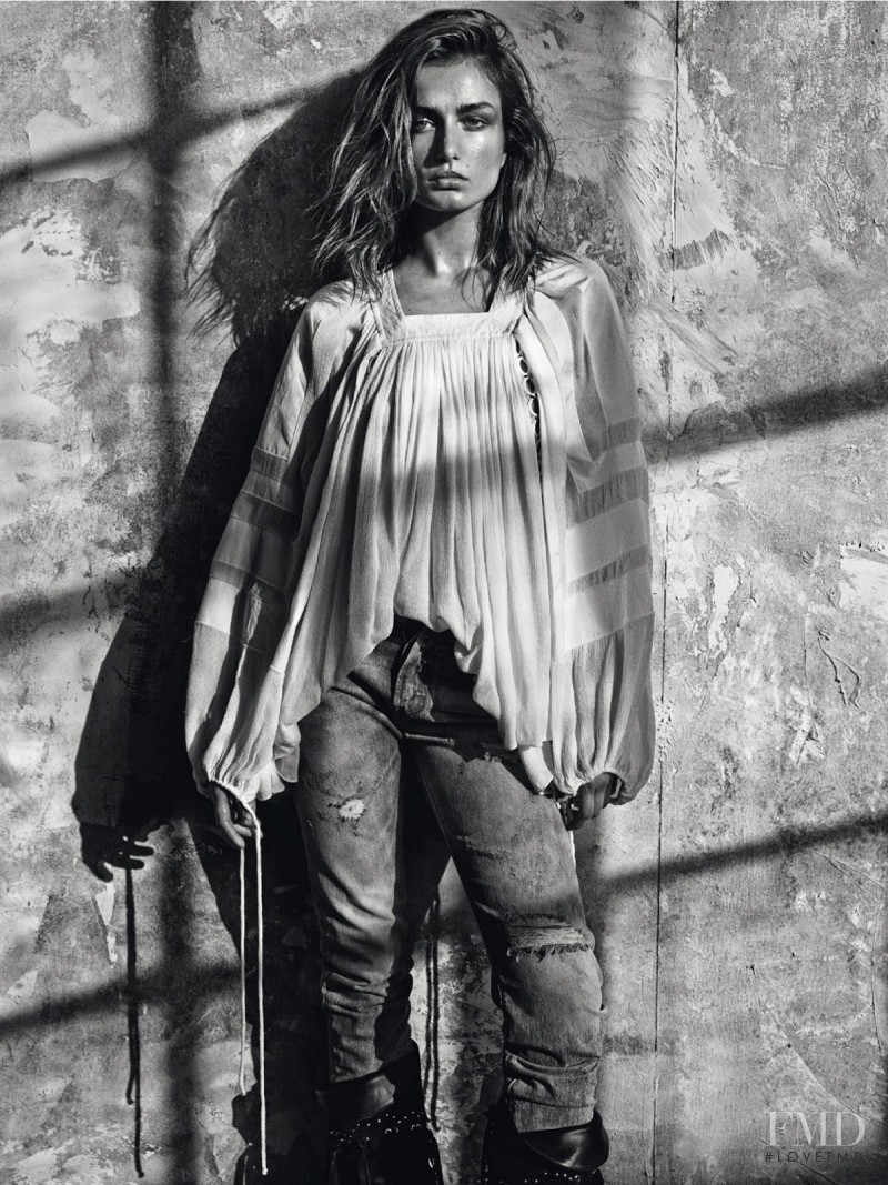 Andreea Diaconu featured in Néo-sauvage, March 2015