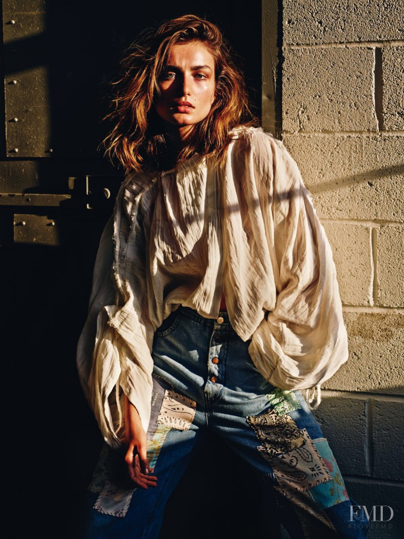 Andreea Diaconu featured in Néo-sauvage, March 2015