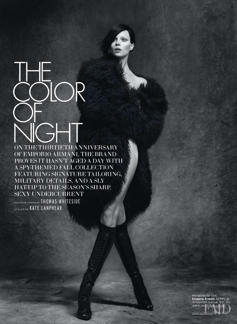Egle Tvirbutaite featured in The Color of Night, September 2011