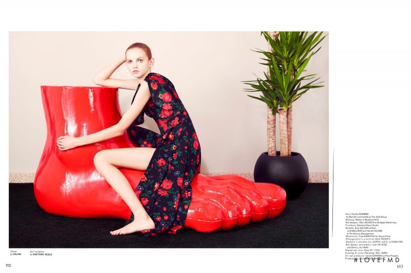 Molly Bair featured in Recumbents, March 2015