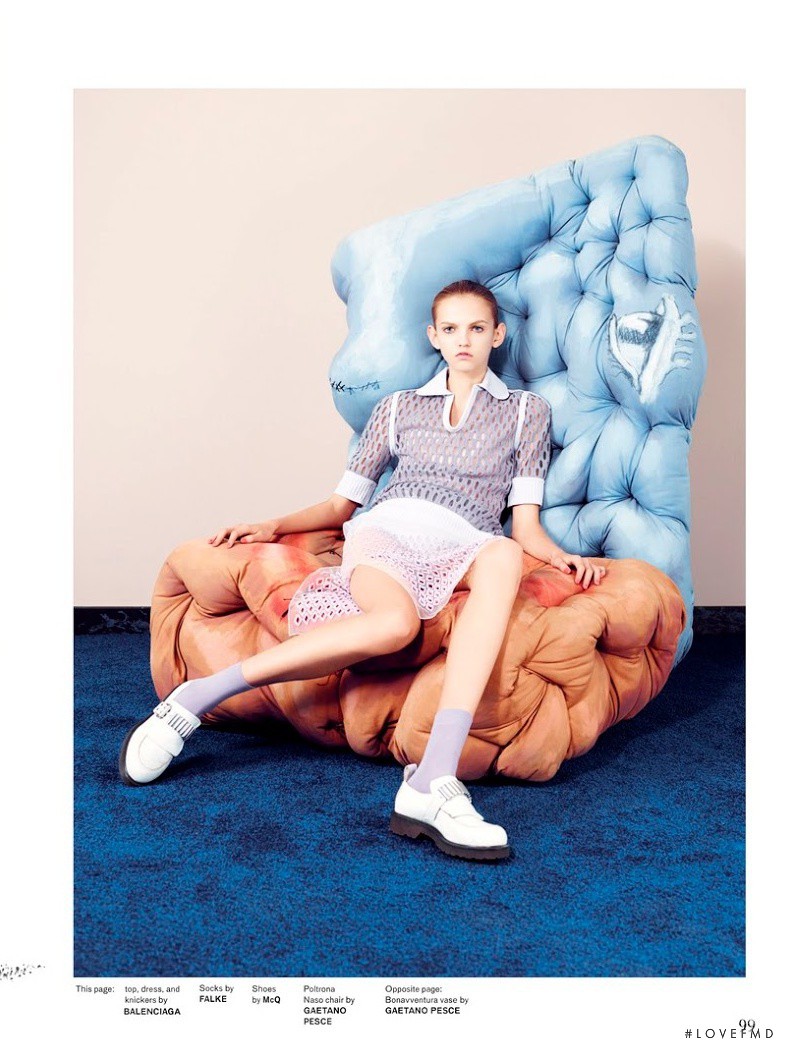 Molly Bair featured in Recumbents, March 2015