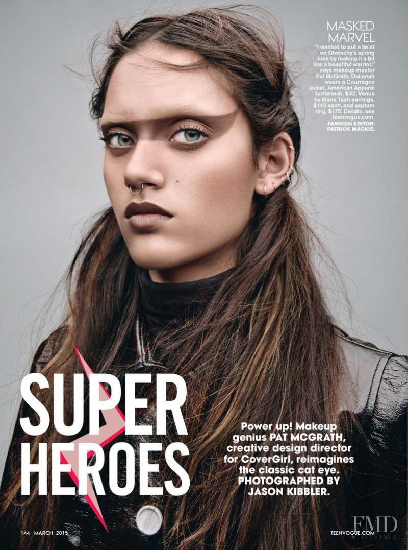 Dalianah Arekion featured in Super Heroes, March 2015