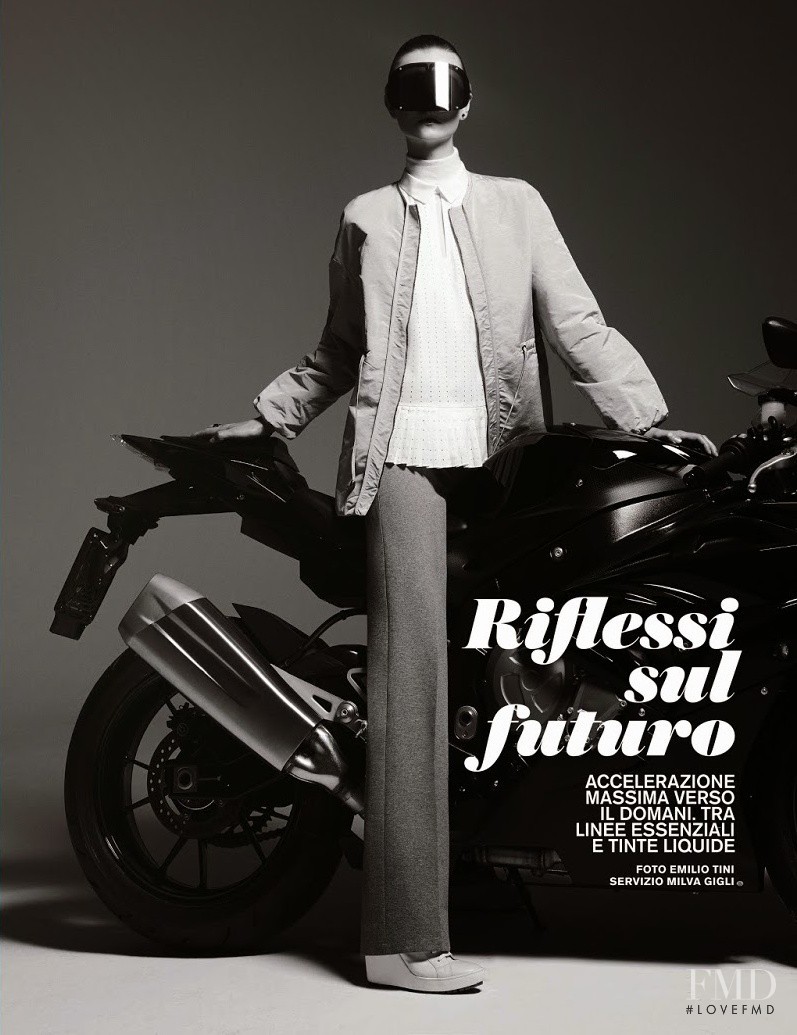 Kamila Filipcikova featured in Riflessi Sul Futuro, March 2015