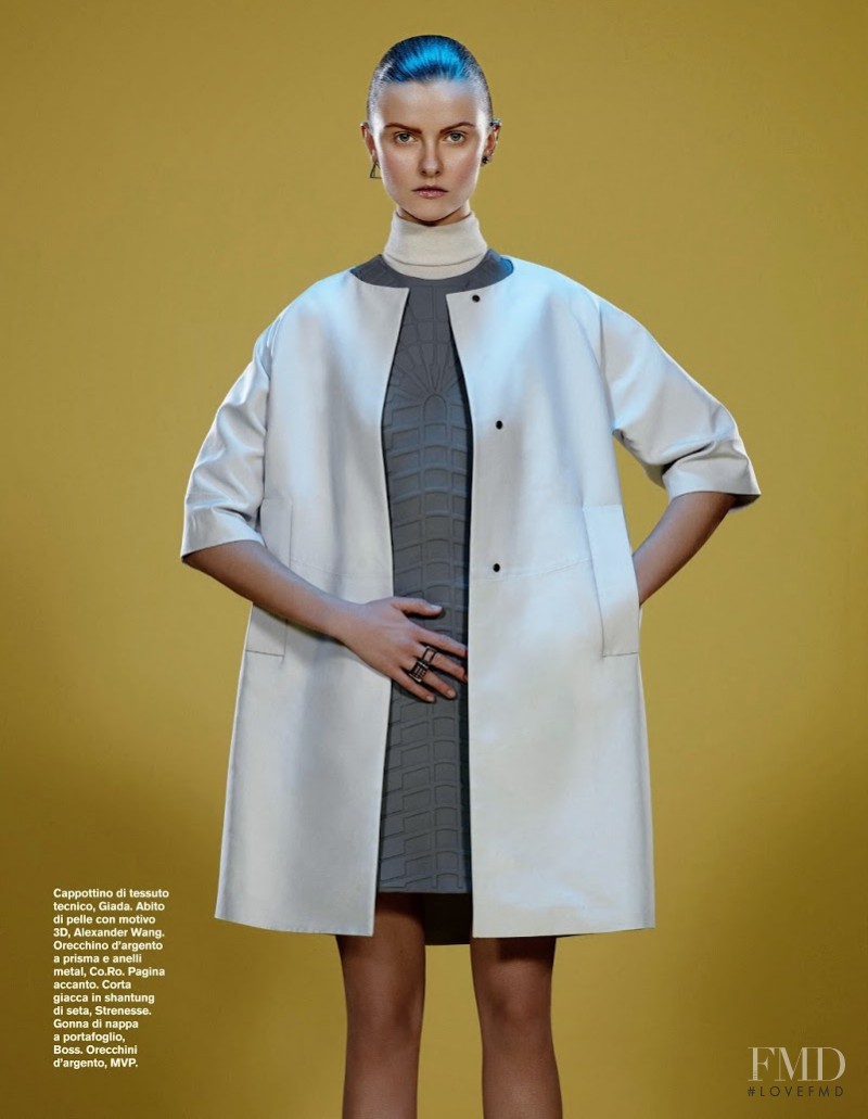 Kamila Filipcikova featured in Riflessi Sul Futuro, March 2015