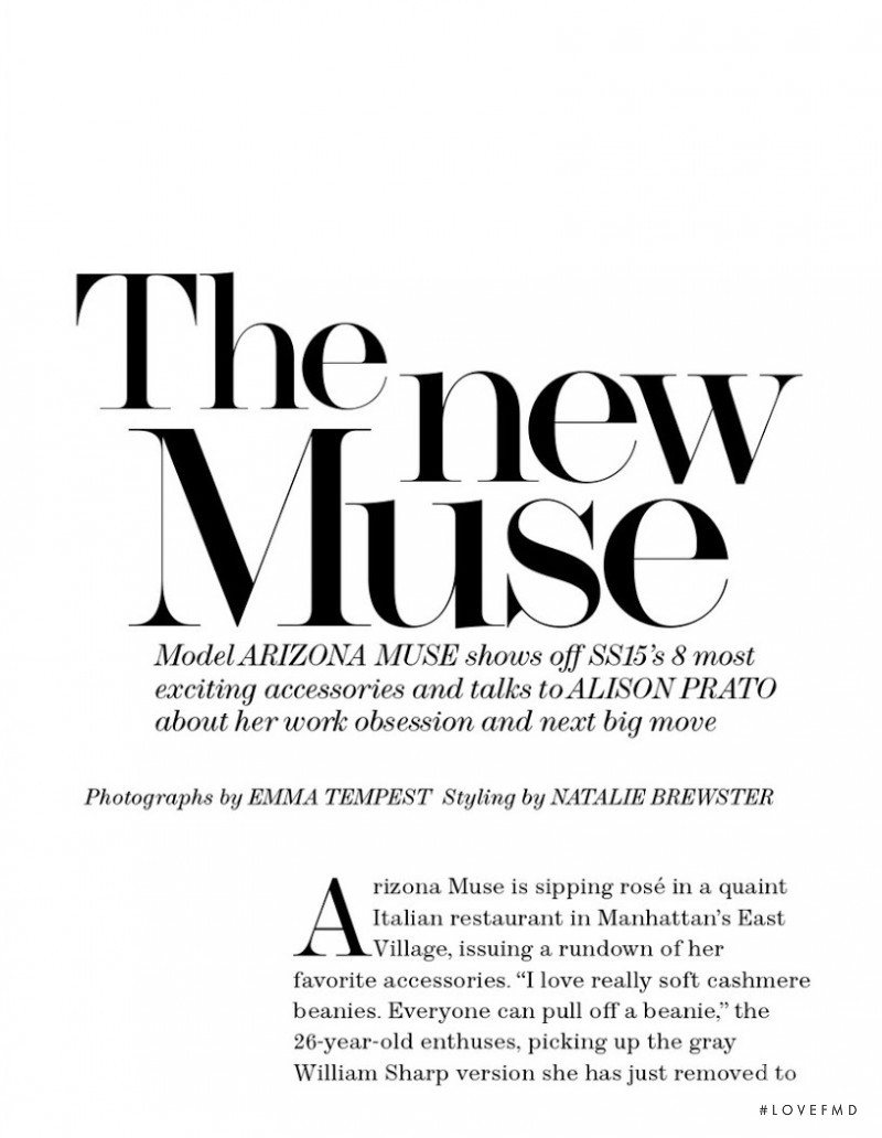 The New Muse, March 2015