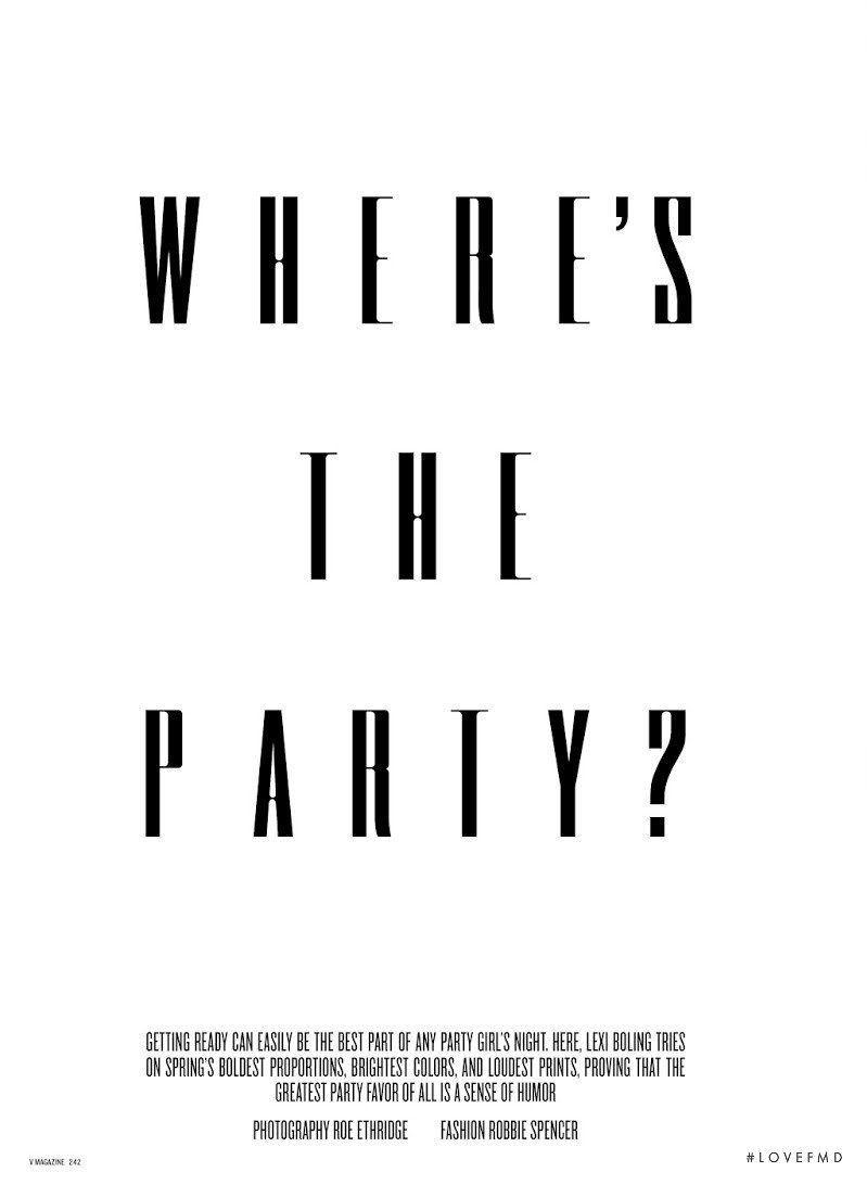 Where\'s The Party, March 2015