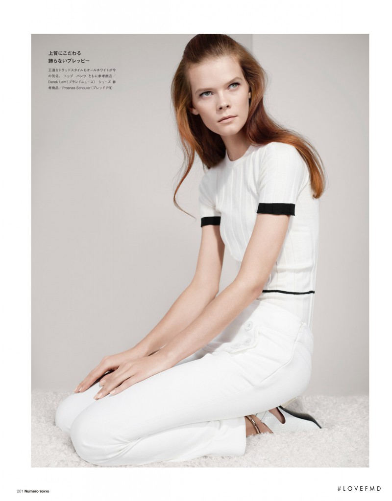 Irina Kravchenko featured in Shades Of Pale, April 2015