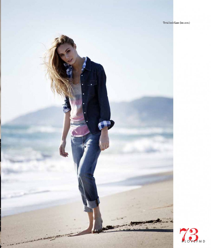 Elena Santamatilde featured in Get The Look, January 2011