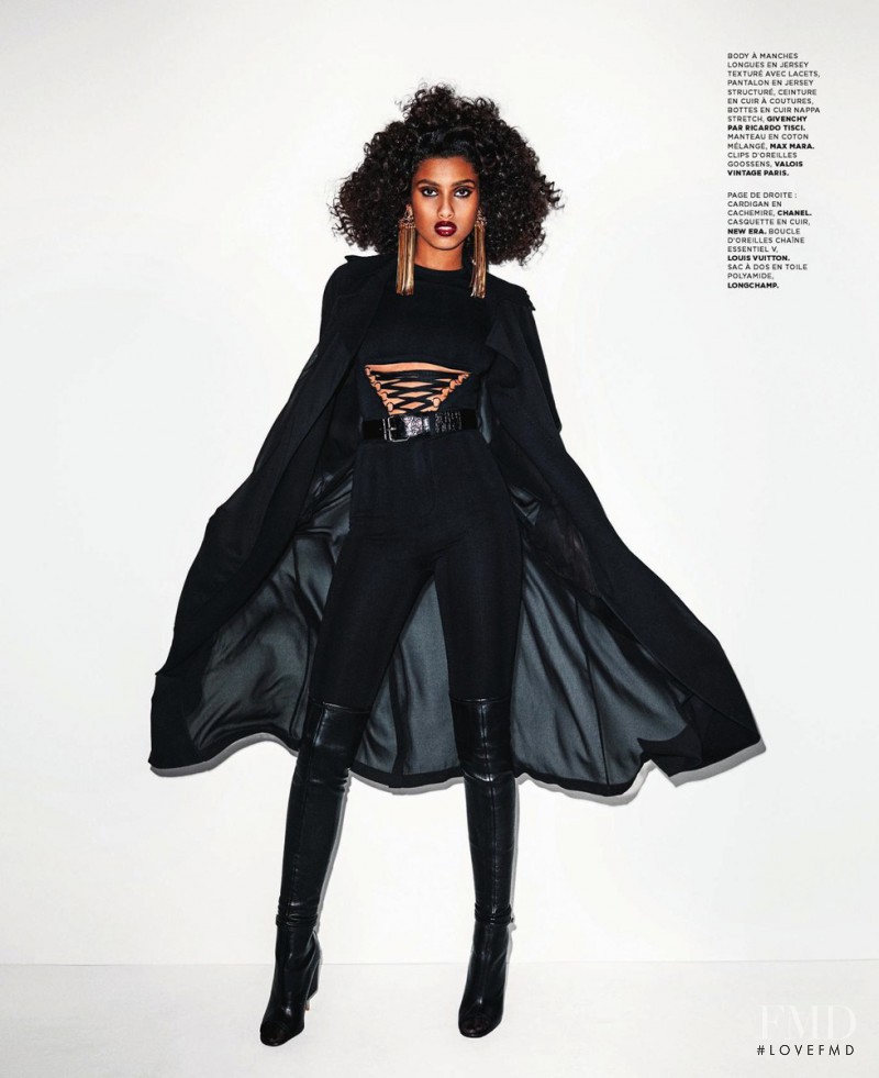 Imaan Hammam featured in Souvent Femmes Varient, February 2015