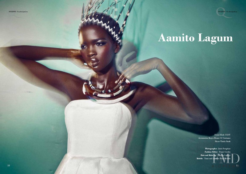 Aamito Stacie Lagum featured in My African Dream, November 2014