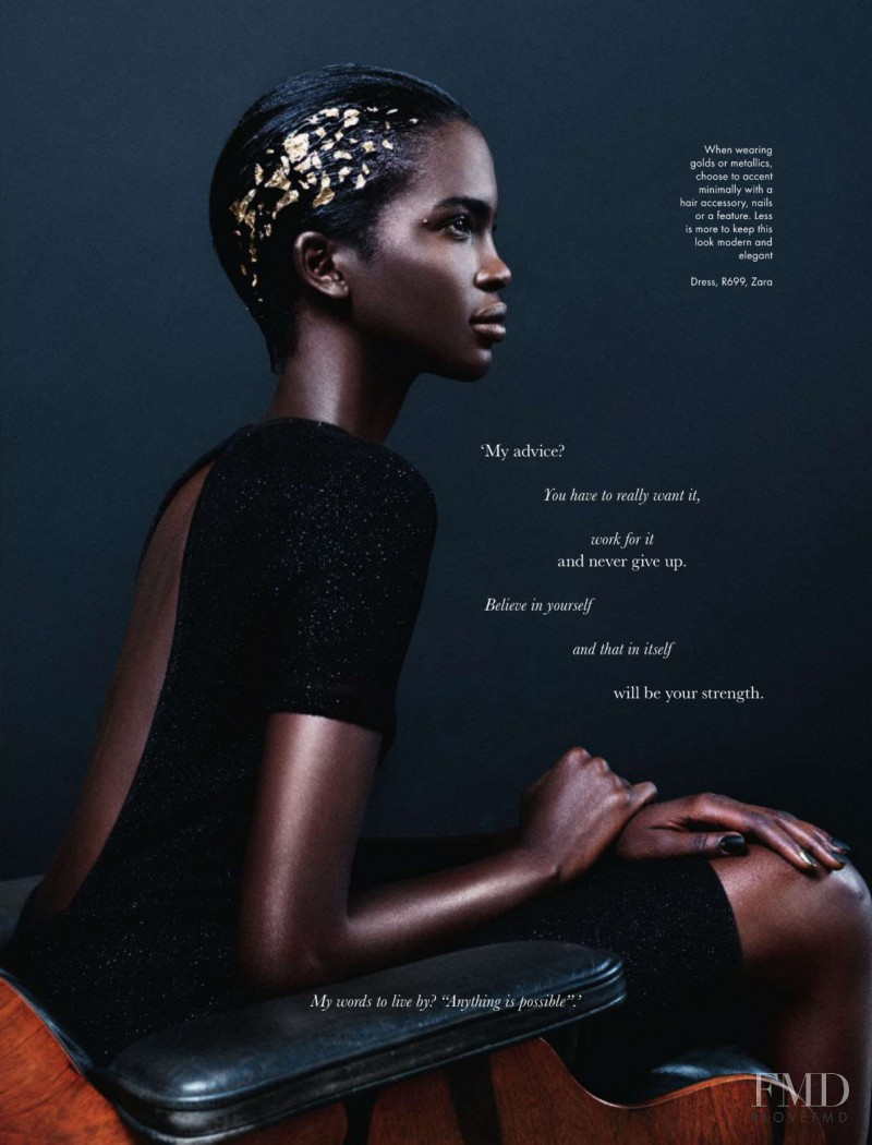 Aamito Stacie Lagum featured in Golden Girl, July 2014
