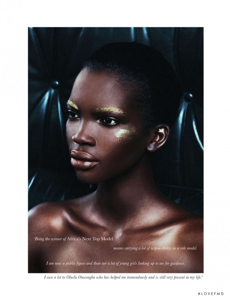 Aamito Stacie Lagum featured in Golden Girl, July 2014