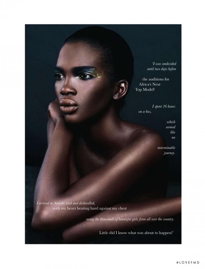 Aamito Stacie Lagum featured in Golden Girl, July 2014