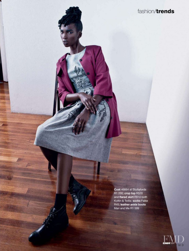 Aamito Stacie Lagum featured in Botanical Beauty, August 2014