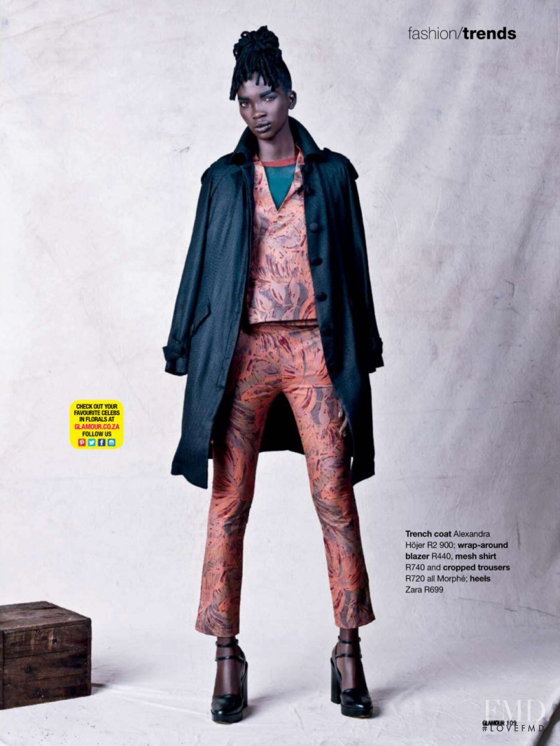 Aamito Stacie Lagum featured in Botanical Beauty, August 2014