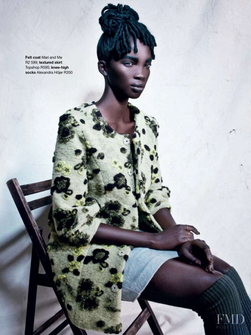 Aamito Stacie Lagum featured in Botanical Beauty, August 2014