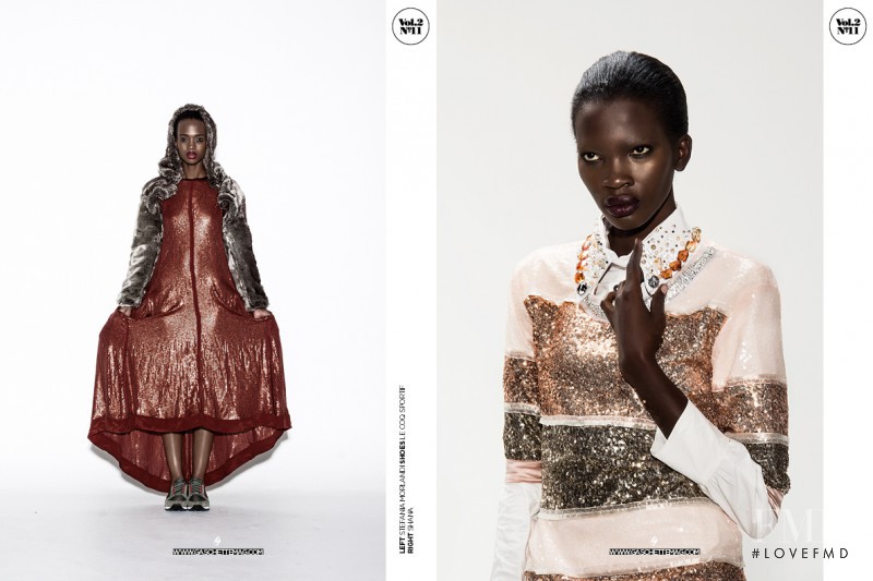 Aamito Stacie Lagum featured in Jeune Afrique, September 2014