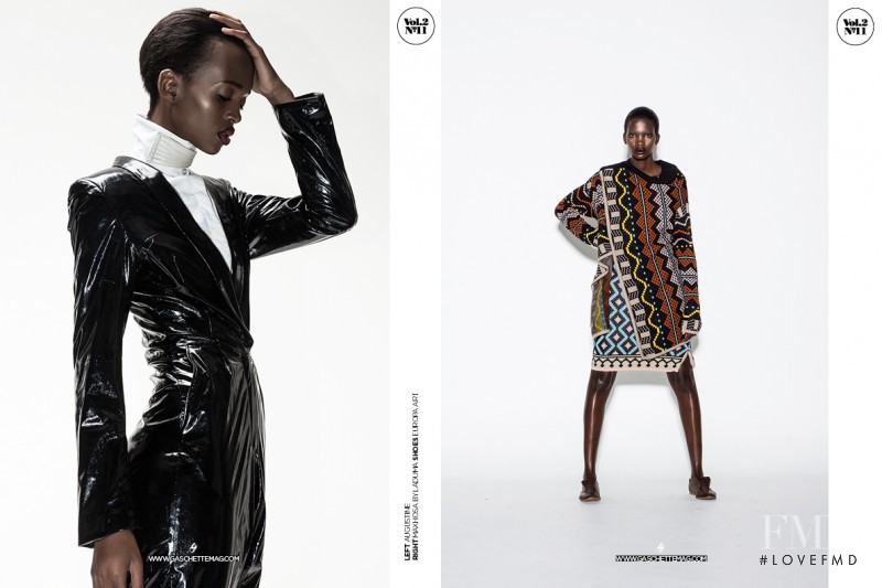 Aamito Stacie Lagum featured in Jeune Afrique, September 2014