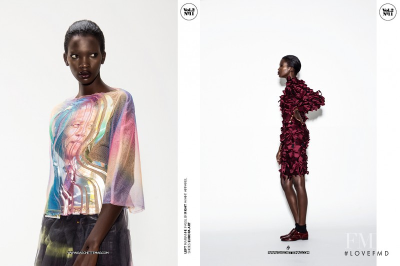 Aamito Stacie Lagum featured in Jeune Afrique, September 2014