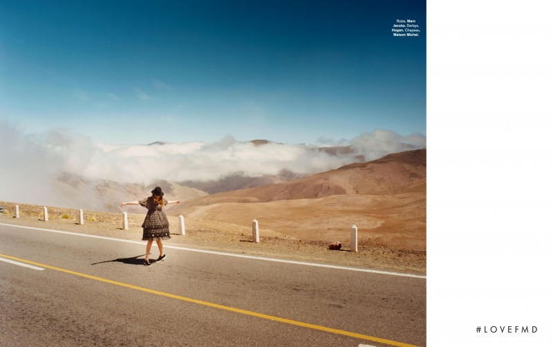 Melina Gesto featured in La Route Des Andes, March 2015