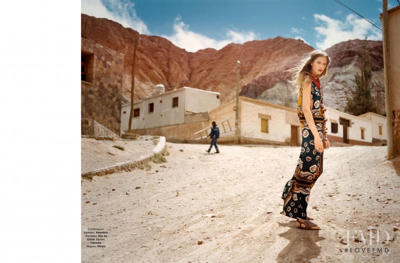 Melina Gesto featured in La Route Des Andes, March 2015