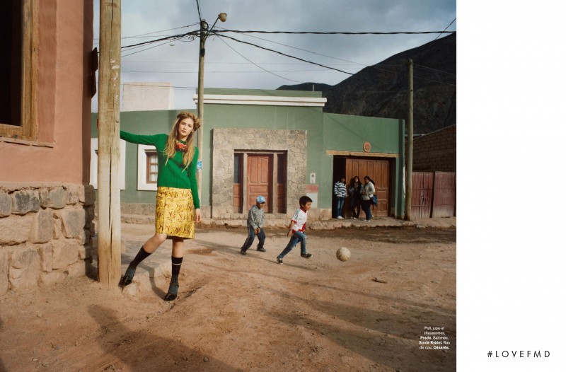 Melina Gesto featured in La Route Des Andes, March 2015