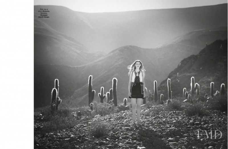 Melina Gesto featured in La Route Des Andes, March 2015