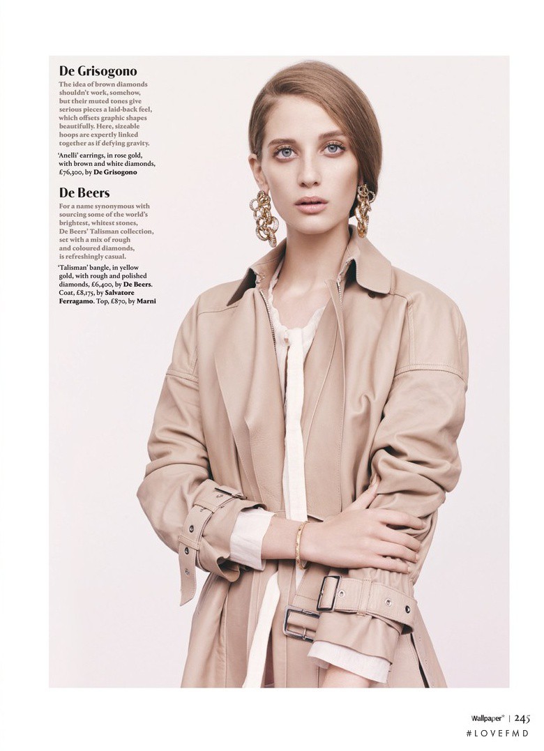 Melina Gesto featured in Stone on tone, April 2014