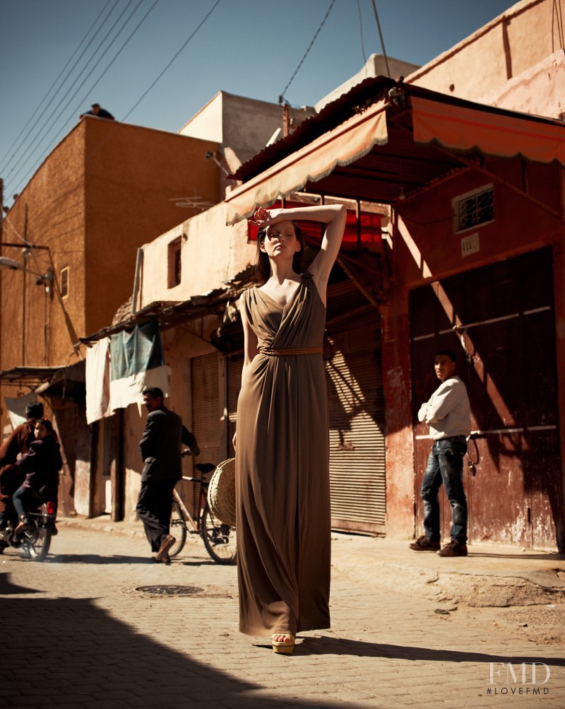 Veroniek Gielkens featured in Exotic Morocco, July 2011