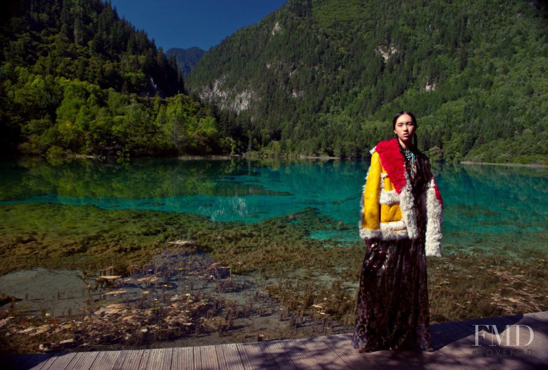 Yuan Bo Chao featured in Fashion, October 2014