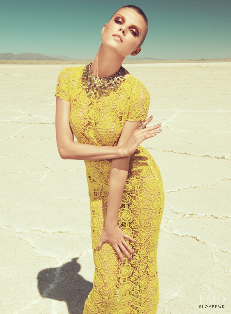 Maryna Linchuk featured in Color Story, September 2011