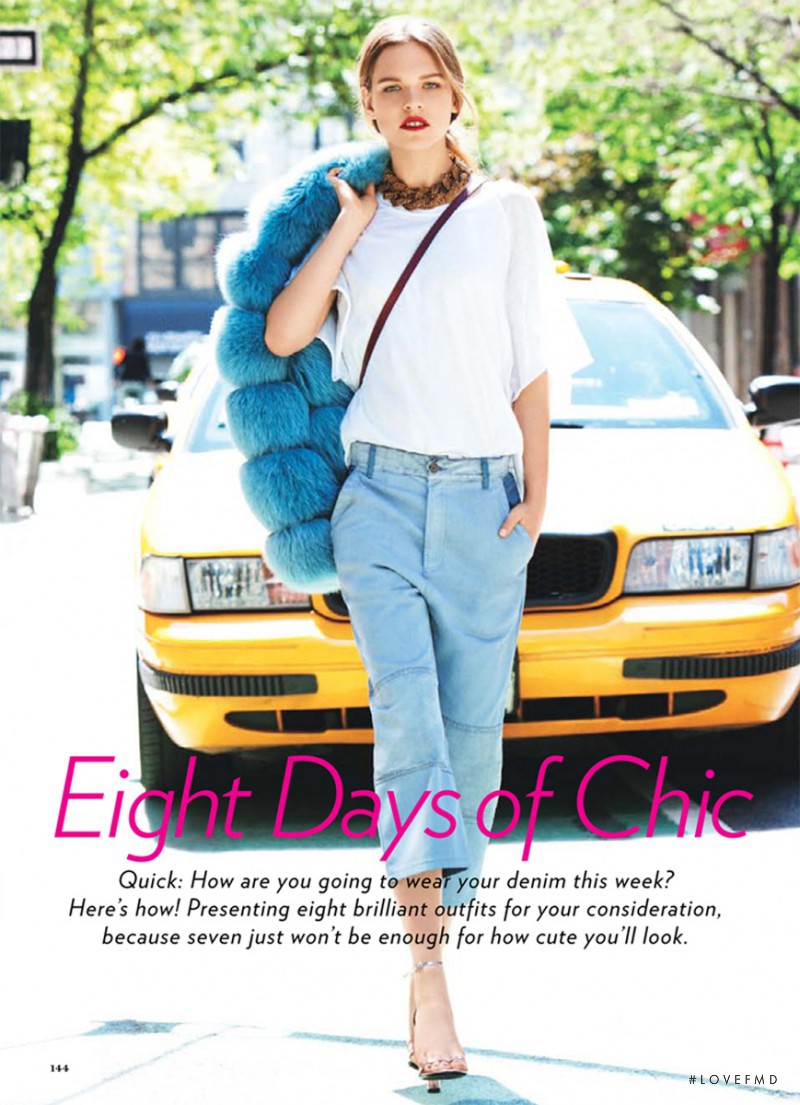 Katharina Hessen featured in Eight Days of Chic, August 2011