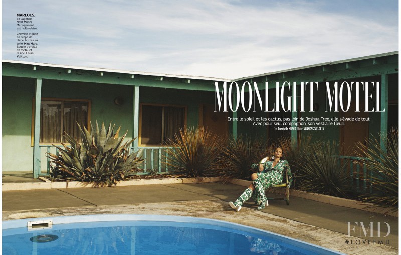 Marloes Horst featured in Moonlight Motel, February 2015