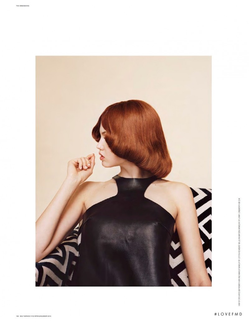 Lindsey Wixson featured in The Obsessions, March 2015