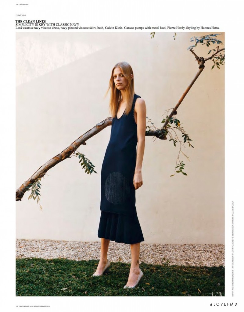 Lexi Boling featured in The Obsessions, March 2015