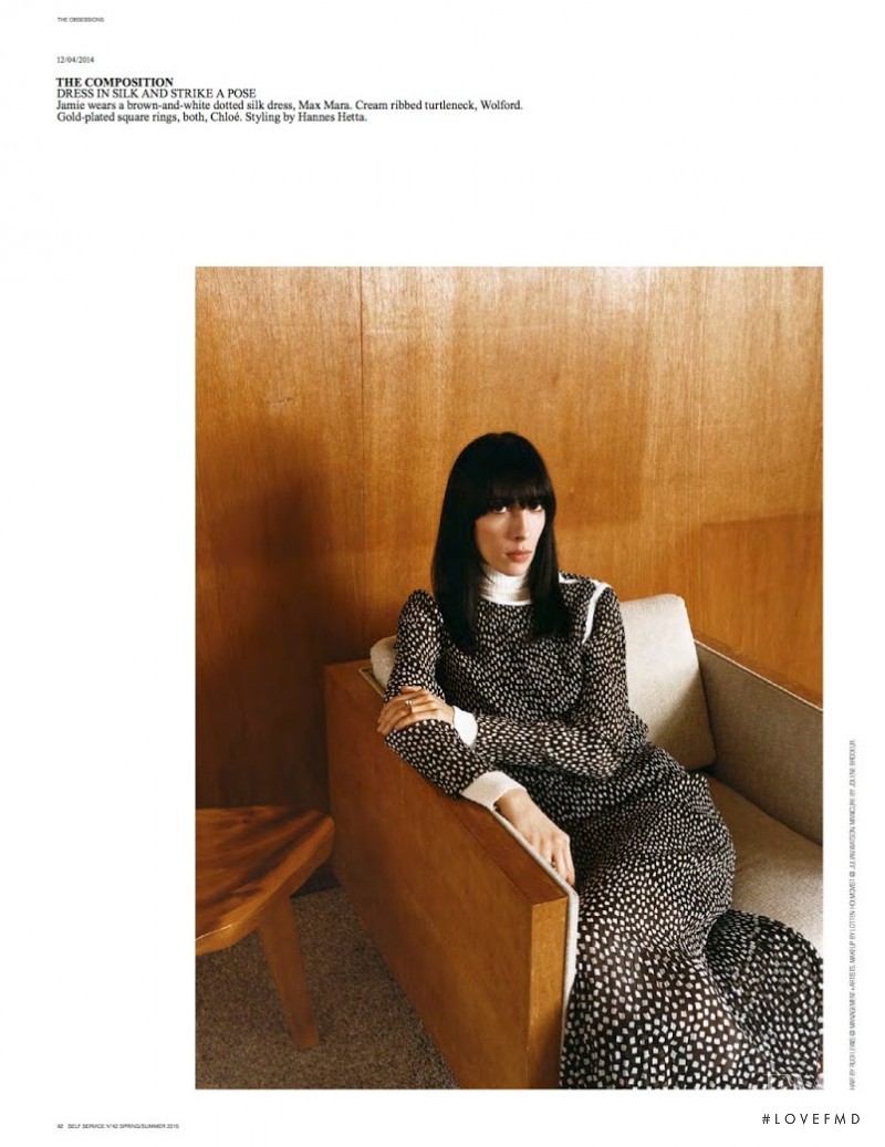 Jamie Bochert featured in The Obsessions, March 2015