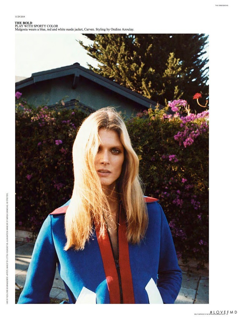 Malgosia Bela featured in The Obsessions, March 2015