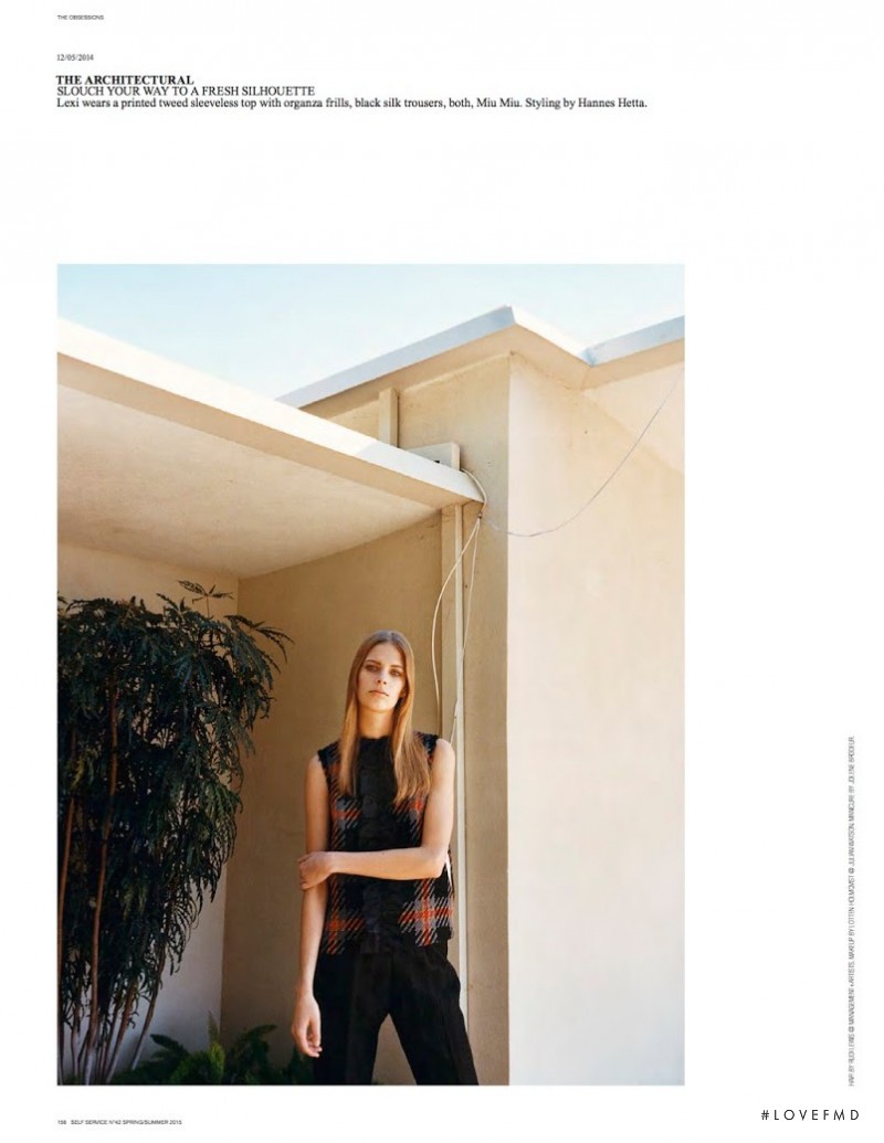 Lexi Boling featured in The Obsessions, March 2015