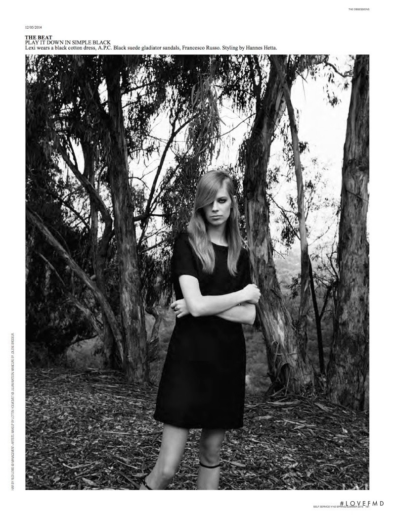 Lexi Boling featured in The Obsessions, March 2015