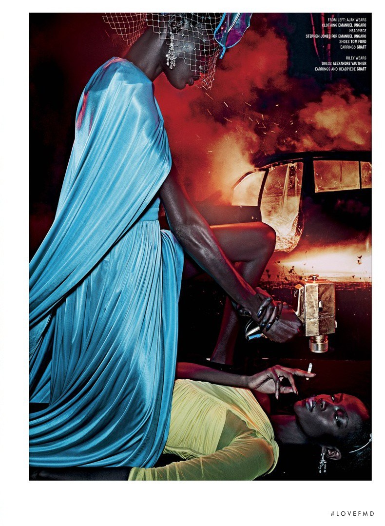 Ajak Deng featured in Fight Fire With Fire, March 2015